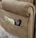 Mopton Saddle Fabric Power Lift Recliner