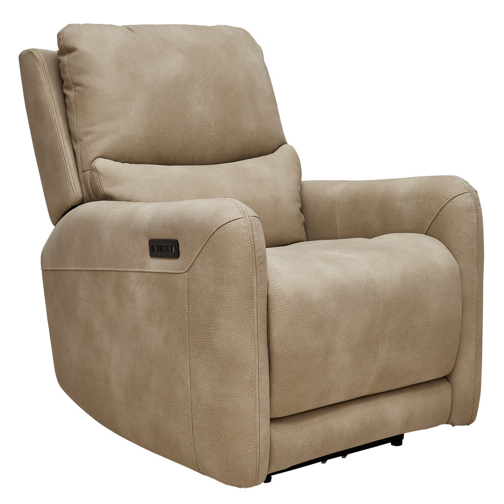 Next-Gen DuraPella Sand Faux Leather Zero Wall Power Recliner