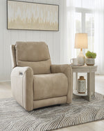 Next-Gen DuraPella Sand Faux Leather Zero Wall Power Recliner