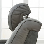 Next-Gen DuraPella Modern Slate Faux Leather Power Recliner