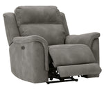 Next-Gen DuraPella Slate Faux Leather Power Recliner