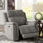 Next-Gen DuraPella Slate Faux Leather Power Recliner