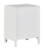 Opelton White Wood 1-Door Accent Cabinet