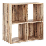 Piperton Natural Wood 4-Cube Organizer