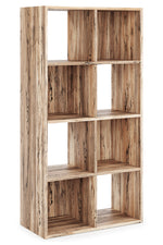 Piperton Natural Wood 8-Cube Organizer