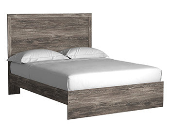 Ralinksi Gray Wood Queen Panel Bed