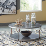 Ranoka Platinum/Gold Coffee Table