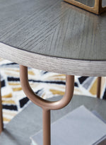 Ranoka Platinum/Gold End Table