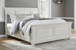 Robbinsdale Cal King Sleigh Panel Bed