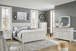 Robbinsdale Cal King Sleigh Panel Bed