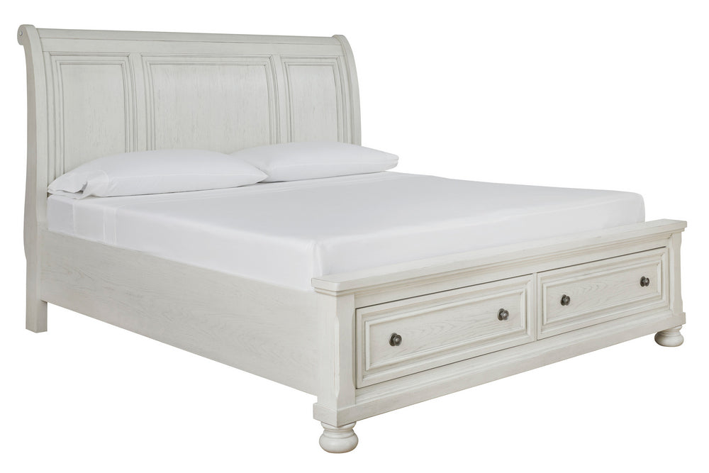 Robbinsdale King Sleigh Storage Bed