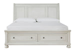 Robbinsdale King Sleigh Storage Bed