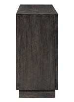 Roseworth Distressed Black Accent Cabinet