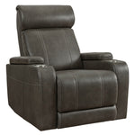 Screen Time Graphite Power Recliner