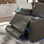 Screen Time Graphite Power Recliner