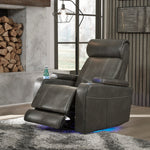 Screen Time Graphite Power Recliner