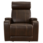 Screen Time Walnut Power Recliner