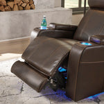 Screen Time Walnut Power Recliner