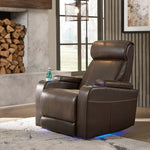 Screen Time Walnut Power Recliner