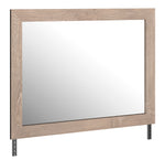 Senniberg Light Brown Wood Dresser Mirror