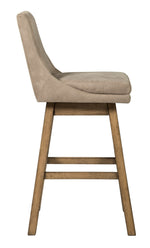 Tallenger 2 Beige Tall Bar Stools