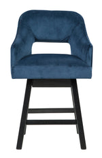 Tallenger 2 Blue Swivel Bar Stools