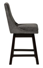 Tallenger 2 Dark Gray Swivel Bar Stools