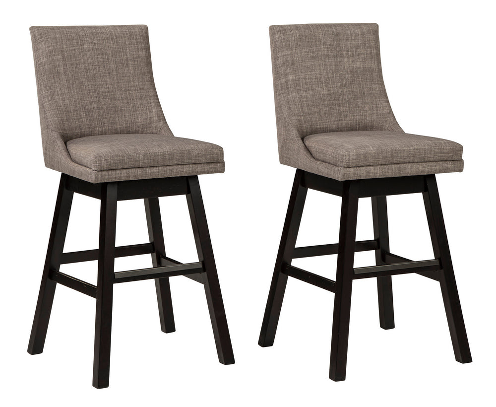 Tallenger 2 Light Gray Tall Bar Stools