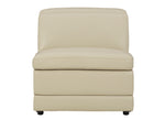 Texline Sand Leather Power Recliner Sofa