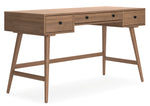 Thadamere Brown Wood Home Office Desk