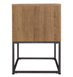 Thadamere Light Brown Wood Nightstand