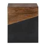 Trailbend Brown/Gunmetal Wood Accent Table