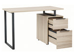 Waylowe Natural/Black Home Office Desk