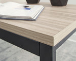 Waylowe Natural/Black 63" Home Office Desk