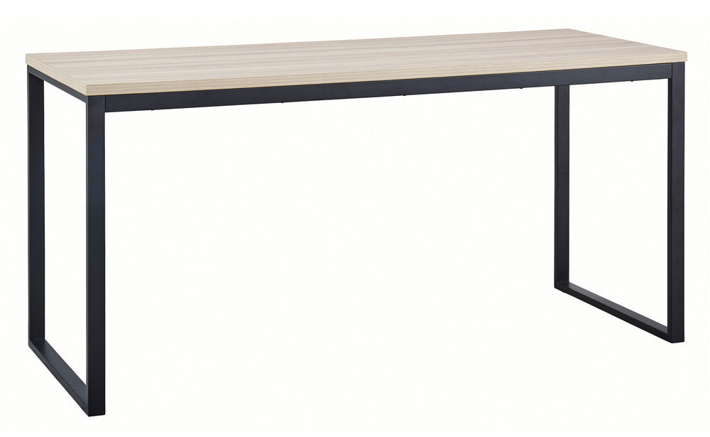 Waylowe Natural/Black 63" Home Office Desk