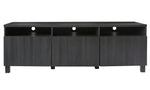 Yarlow Black Wood Extra Large TV Stand