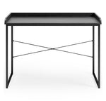 Yarlow Black Wood/Metal Home Office Desk