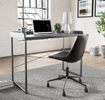 Yarlow Black Wood/Metal Home Office Desk