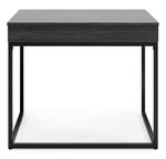 Yarlow Black Wood/Metal Lift-Top Home Office Desk