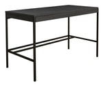 Yarlow Black Wood/Metal 48" Home Office Desk