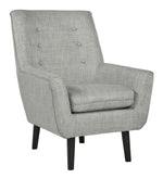 Zossen Gray Fabric Accent Chair