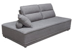 Slate Grey Fabric Lounge Seating Platform