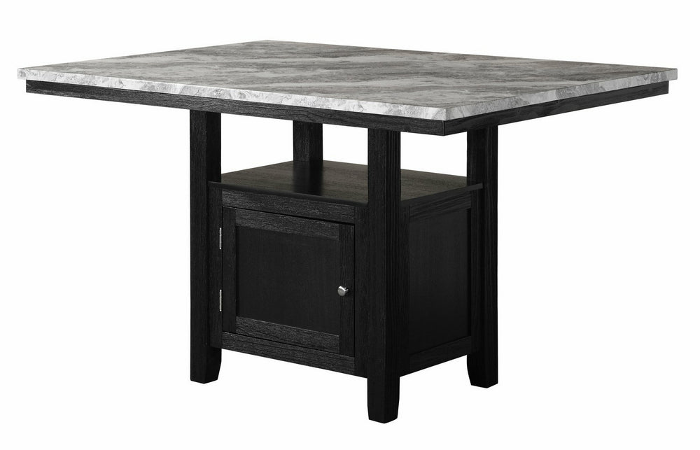 Sofia Rustic Espresso Counter Height Table