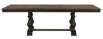 Stonington Brown/Charcoal Brown Wood Dining Table