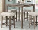 Sumati 2 Dark Walnut Counter Height Stools