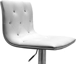 Suna 2 White Counter Height Chairs