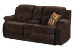 Tracey 2-Pc Chocolate Manual Recliner Sofa Bed Set