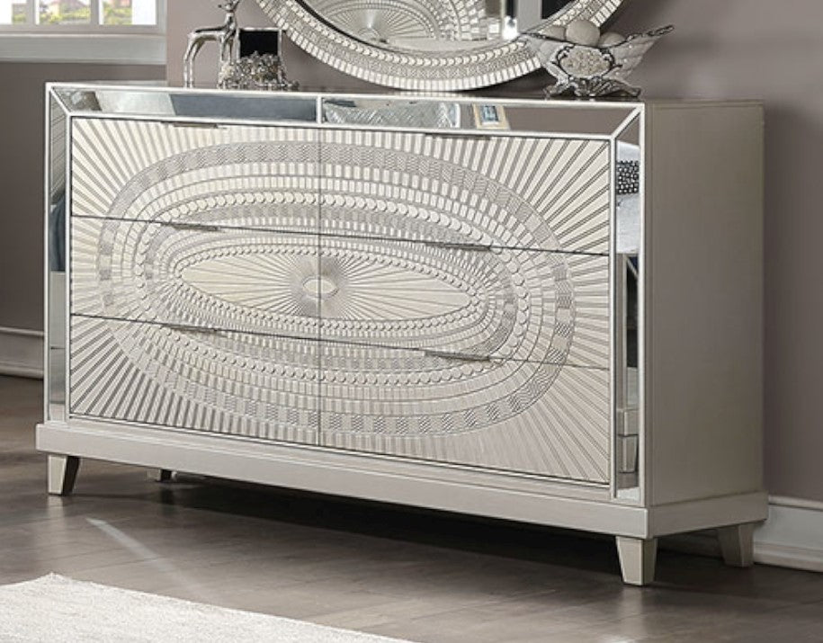 Valletta Champagne Wood Dresser