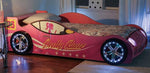 Velostra Car Design Pink Wood Twin Bed