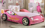 Velostra Car Design Pink Wood Twin Bed